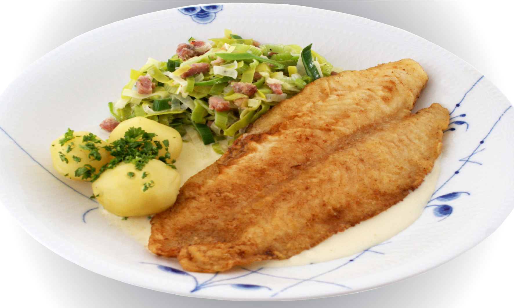 Recipes Pan Fried Pangasius With Leeks